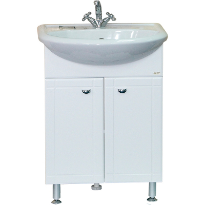 Тумба с раковиной Misty Уют 50 ИП000000154 Белая