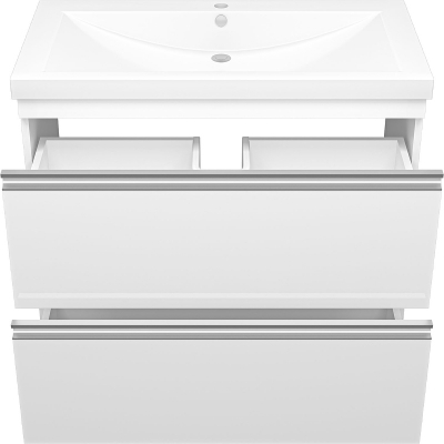 Тумба с раковиной Misty Ингрид 90 УТ000015020 Белая