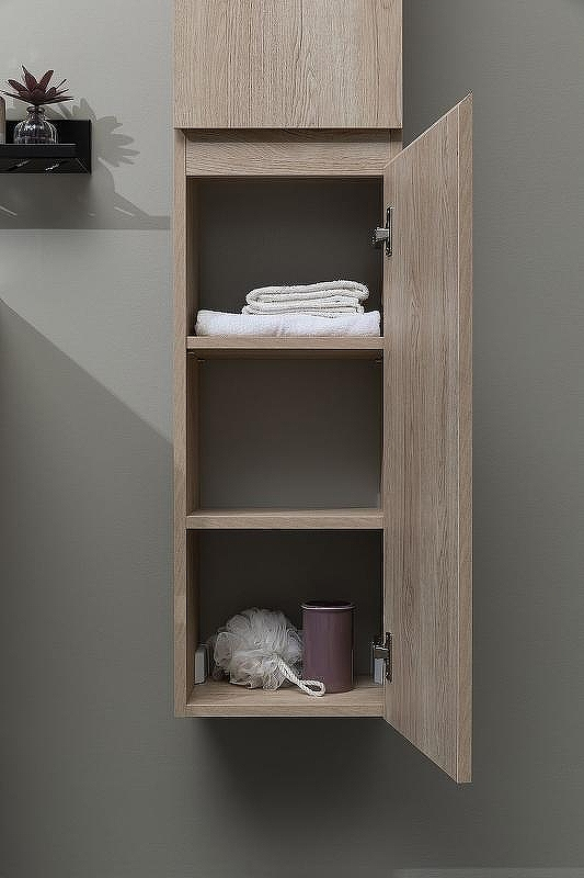 Шкаф пенал Aquanet Нота New 30 334201 подвесной Дуб светлый, купить, цена, заказать, магазин, доставка, скидка, промокод, купить, цена, заказать, магазин, доставка, скидка, промокод