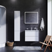 Комплект мебели для ванной AM.PM Gem 75 BK90GA Белый со смесителем для раковины и аксессуарами, купить, цена, заказать, магазин, доставка, скидка, промокод, купить, цена, заказать, магазин, доставка, скидка, промокод