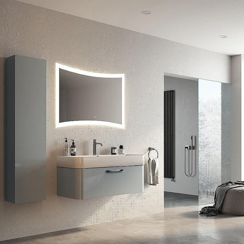 Зеркало Континент Silence 1200х780 ЗЛП489 с подсветкой с сенсорным выключателем, купить, цена, заказать, магазин, доставка, скидка, промокод, купить, цена, заказать, магазин, доставка, скидка, промокод