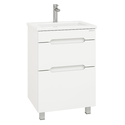 Тумба под раковину Onika Айленд 50 105039 цвет Белый
