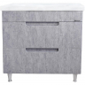 Тумба под раковину Bellezza Грейс 90 4630815110487 Скала серая, купить, цена, заказать, магазин, доставка, скидка, промокод, купить, цена, заказать, магазин, доставка, скидка, промокод