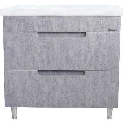 Тумба под раковину Bellezza Грейс 90 4630815110487 Скала серая