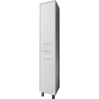 Шкаф пенал Эстет Barcelona 35 L ФР-00003590 Белый