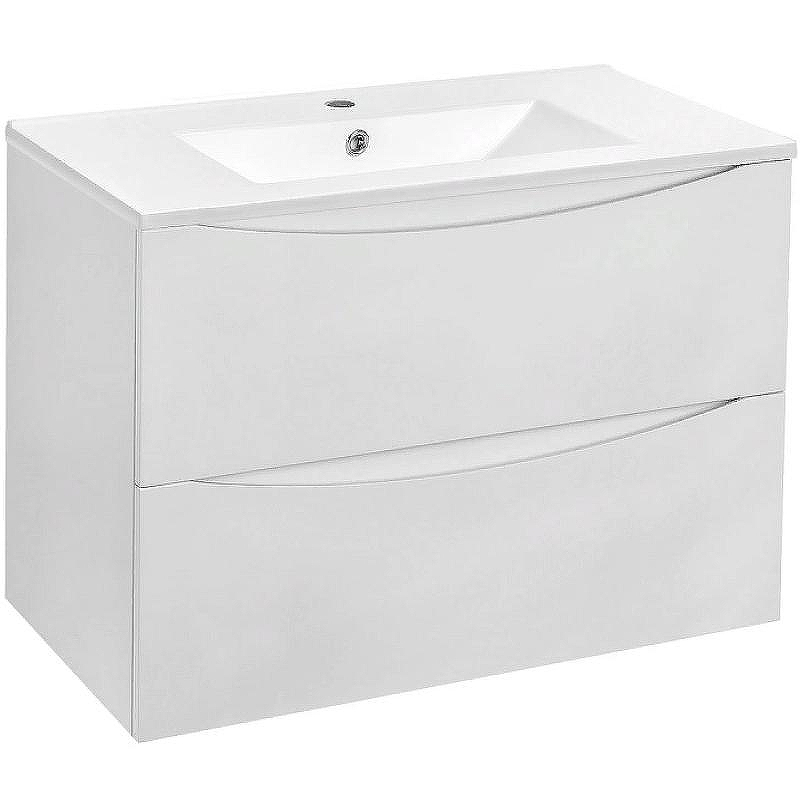 Тумба под раковину Vincea Mia 75 VMC-2MA750GW подвесная G.White, купить, цена, заказать, магазин, доставка, скидка, промокод, купить, цена, заказать, магазин, доставка, скидка, промокод