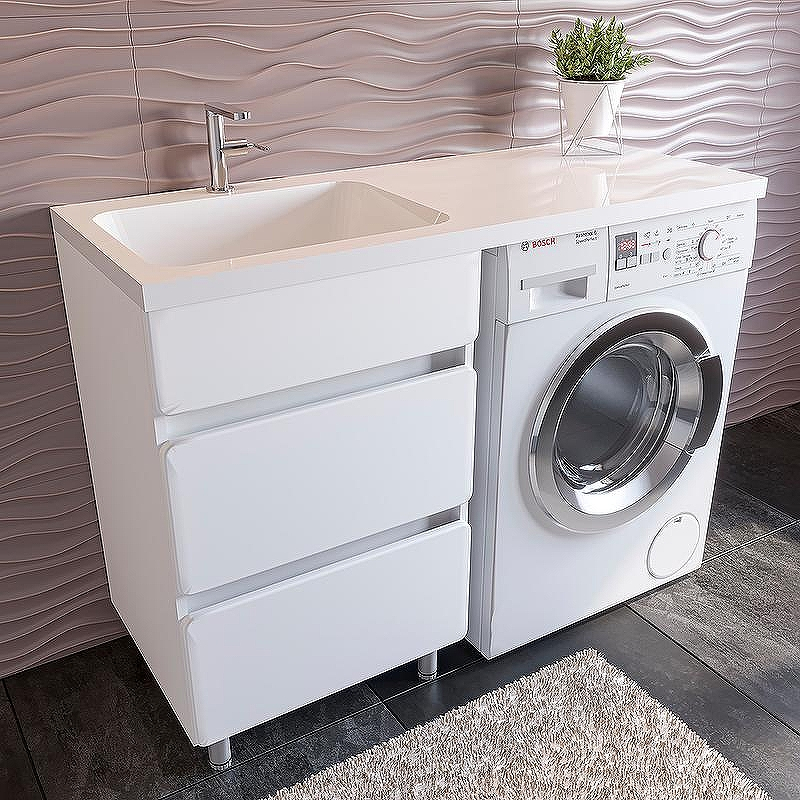 Тумба под раковину Stella Polar Корделия 60 SP-00001040 Белая, купить, цена, заказать, магазин, доставка, скидка, промокод, купить, цена, заказать, магазин, доставка, скидка, промокод