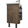 Тумба с раковиной Comforty Никосия 70П 00-00008855 подвесная Дуб темный, купить, цена, заказать, магазин, доставка, скидка, промокод, купить, цена, заказать, магазин, доставка, скидка, промокод