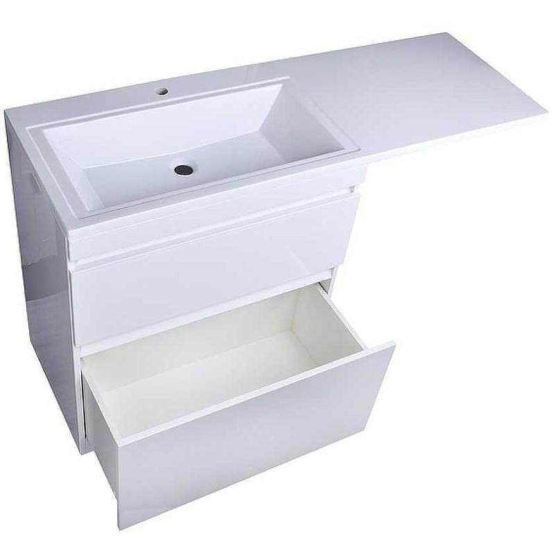 Тумба под раковину Style Line Даллас 150 СС-00002303 Белый глянец, купить, цена, заказать, магазин, доставка, скидка, промокод, купить, цена, заказать, магазин, доставка, скидка, промокод