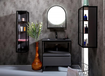 Тумба Boheme Armadi Art Loft 80 894-080-A подвесная Антрацит