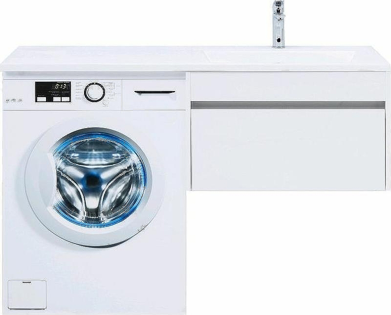 Тумба с раковиной Aquanet Токио 130 R 239218 подвесная Белая, купить, цена, заказать, магазин, доставка, скидка, промокод, купить, цена, заказать, магазин, доставка, скидка, промокод