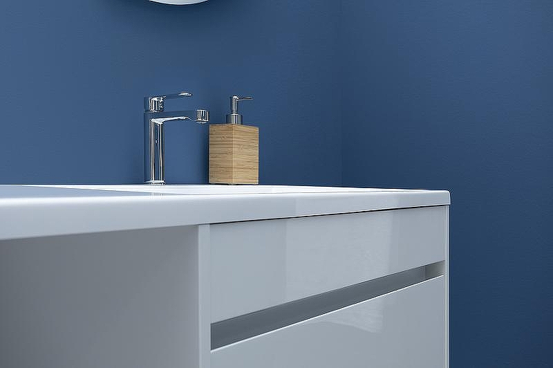 Тумба с раковиной Aquanet Токио 130 R 239218 подвесная Белая, купить, цена, заказать, магазин, доставка, скидка, промокод, купить, цена, заказать, магазин, доставка, скидка, промокод