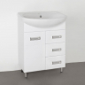 Тумба под раковину Style Line Ирис 65 Белый глянец, купить, цена, заказать, магазин, доставка, скидка, промокод, купить, цена, заказать, магазин, доставка, скидка, промокод