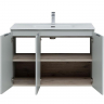 Тумба под раковину Aquanet Алвита New 100 277532 подвесная Серая матовая, купить, цена, заказать, магазин, доставка, скидка, промокод, купить, цена, заказать, магазин, доставка, скидка, промокод