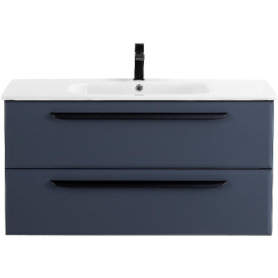 Тумба под раковину Cezares Eco-Cer 120 ECO-CER-1200-2C-SO-GR-P подвесная Grafito без ручек