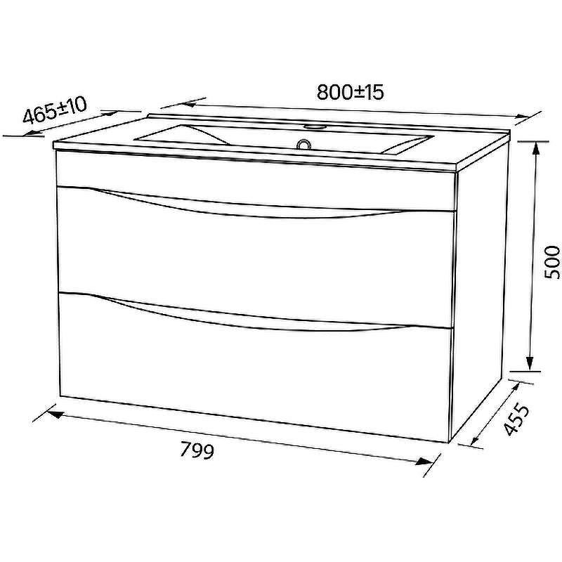 Тумба с раковиной Iddis Cloud 80 CLO80Y0i95K подвесная Белая матовая Дуб золотистый, купить, цена, заказать, магазин, доставка, скидка, промокод, купить, цена, заказать, магазин, доставка, скидка, промокод