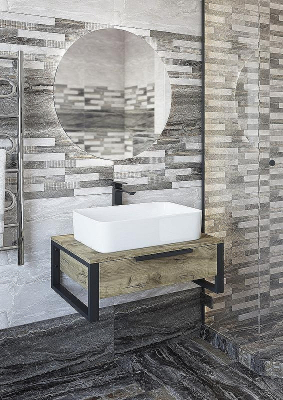 Зеркало Sanflor Гард 70 С22579 с подсветкой с сенсорным выключателем