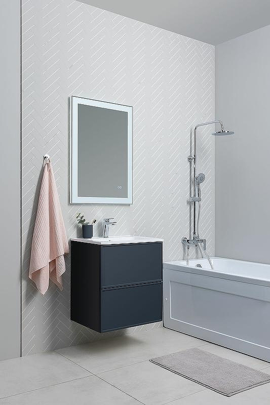 Тумба под раковину Aquanet Арт 75 313265 подвесная Маренго, купить, цена, заказать, магазин, доставка, скидка, промокод, купить, цена, заказать, магазин, доставка, скидка, промокод