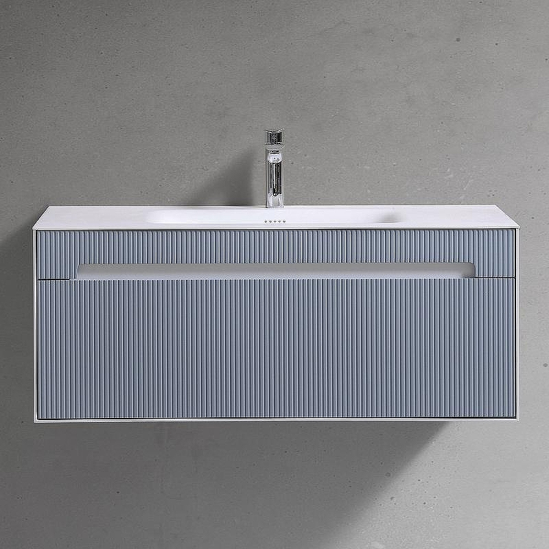 Тумба с раковиной Black&White Universe U920.1000 100 9201000 подвесная Milk white Cement grey, купить, цена, заказать, магазин, доставка, скидка, промокод, купить, цена, заказать, магазин, доставка, скидка, промокод