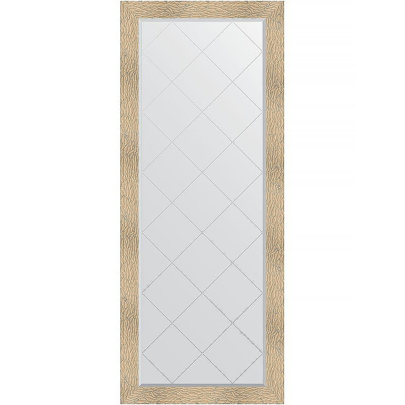 Зеркало Evoform Exclusive-G Floor 201х81 BY 6381 с гравировкой в багетной раме - Золотые дюны 90, купить, цена, заказать, магазин, доставка, скидка, промокод, купить, цена, заказать, магазин, доставка, скидка, промокод