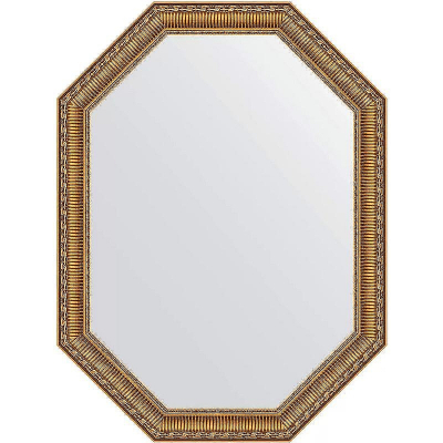 Зеркало Evoform Octagon 60х80 BY 7059 в багетной раме - Золотой акведук 61