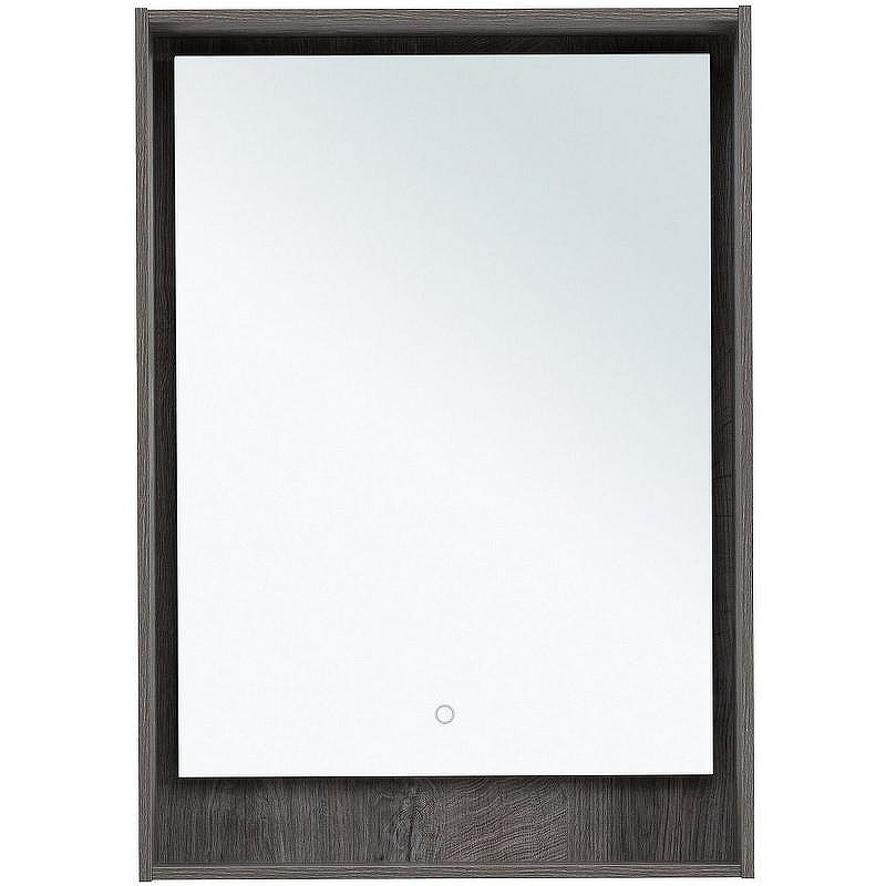 Зеркало Aquanet Милан 60 336393 с подсветкой Дуб рошелье с сенсорным выключателем, купить, цена, заказать, магазин, доставка, скидка, промокод, купить, цена, заказать, магазин, доставка, скидка, промокод