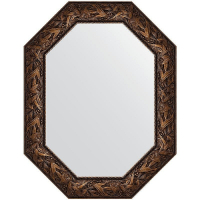 Зеркало Evoform Polygon 88х68 BY 7231 в багетной раме - Византия бронза 99, купить, цена, заказать, магазин, доставка, скидка, промокод, купить, цена, заказать, магазин, доставка, скидка, промокод