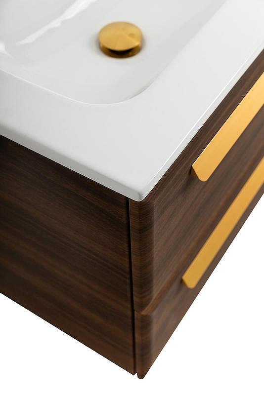 Тумба под раковину Cezares Eco-Cer-N 120 ECO-CER-N-1200-4C-SO-2-NCS-P подвесная Орех шоколад Софт без ручек, купить, цена, заказать, магазин, доставка, скидка, промокод, купить, цена, заказать, магазин, доставка, скидка, промокод