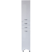 Шкаф пенал Misty Дрея 35 L Э-Дре05035-01СЛ с бельевой корзиной Белый, купить, цена, заказать, магазин, доставка, скидка, промокод, купить, цена, заказать, магазин, доставка, скидка, промокод