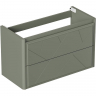 Тумба под раковину Allen Brau Paris 100 1.360002.CGM подвесная Олива матовый, купить, цена, заказать, магазин, доставка, скидка, промокод, купить, цена, заказать, магазин, доставка, скидка, промокод