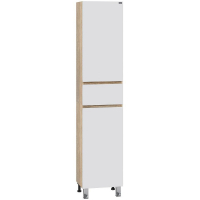 Шкаф пенал СанТа Марс 40 700427 Белый Янтарное дерево, купить, цена, заказать, магазин, доставка, скидка, промокод, купить, цена, заказать, магазин, доставка, скидка, промокод