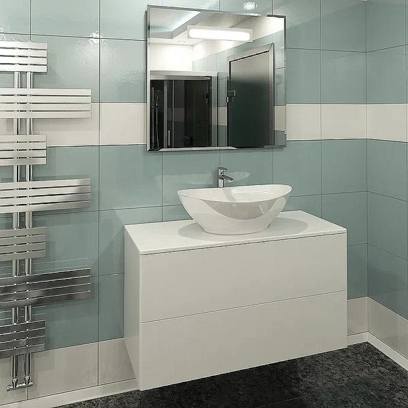 Тумба под раковину Orange Otto Ot-100TuMDF подвесная Белый глянцевый, купить, цена, заказать, магазин, доставка, скидка, промокод, купить, цена, заказать, магазин, доставка, скидка, промокод