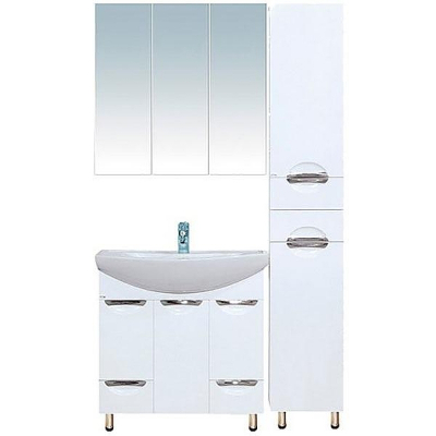 Шкаф пенал Misty Лаванда 35 R Э-Лав05035-011П Белый