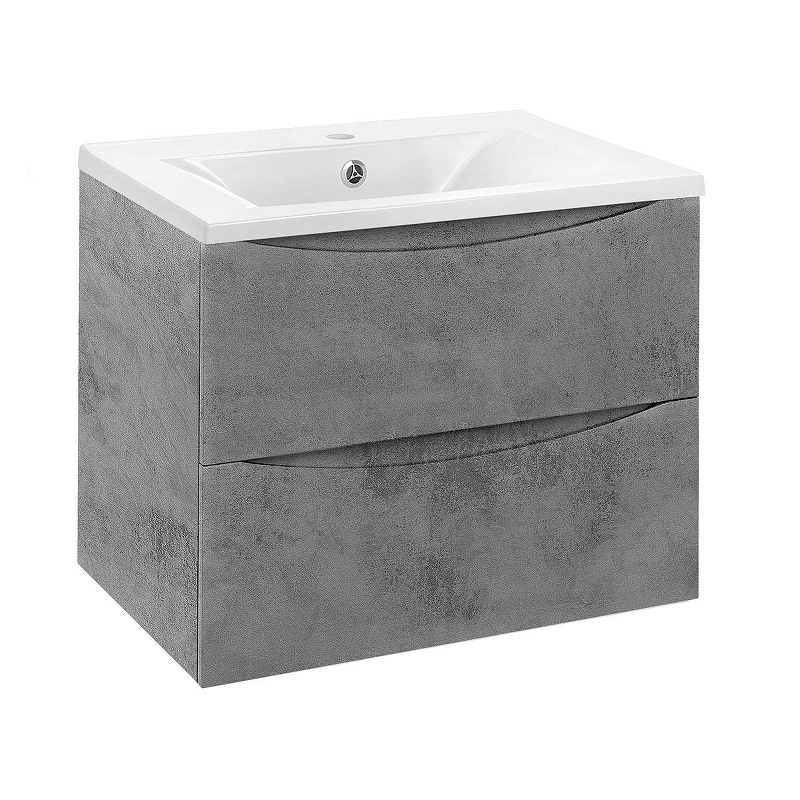 Тумба под раковину Vincea Mia 60 VMC-2MA600BT цвет Beton, купить, цена, заказать, магазин, доставка, скидка, промокод, купить, цена, заказать, магазин, доставка, скидка, промокод