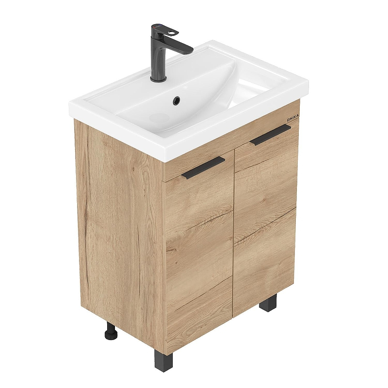 Тумба под раковину Onika Легран 50 105040 цвет Дуб галифакс, купить, цена, заказать, магазин, доставка, скидка, промокод, купить, цена, заказать, магазин, доставка, скидка, промокод