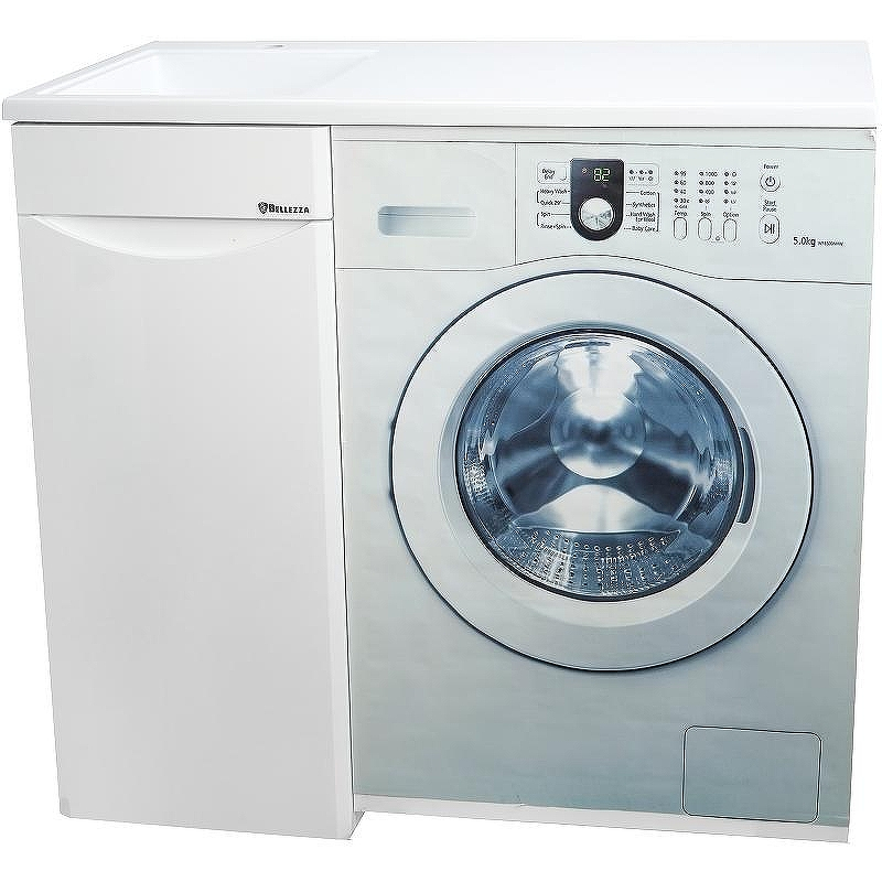 Тумба под раковину Bellezza Олиссия 100 L 4639417662011 Белая, купить, цена, заказать, магазин, доставка, скидка, промокод, купить, цена, заказать, магазин, доставка, скидка, промокод