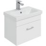 Тумба с раковиной Aquanet Нота 50 254064 подвесная Белая, купить, цена, заказать, магазин, доставка, скидка, промокод, купить, цена, заказать, магазин, доставка, скидка, промокод