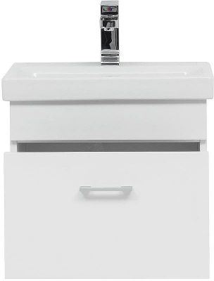 Тумба с раковиной Aquanet Нота 50 254064 подвесная Белая