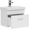 Тумба с раковиной Aquanet Нота 50 254064 подвесная Белая, купить, цена, заказать, магазин, доставка, скидка, промокод, купить, цена, заказать, магазин, доставка, скидка, промокод