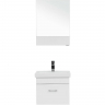 Тумба с раковиной Aquanet Нота 50 254064 подвесная Белая, купить, цена, заказать, магазин, доставка, скидка, промокод, купить, цена, заказать, магазин, доставка, скидка, промокод