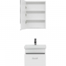 Тумба с раковиной Aquanet Нота 50 254064 подвесная Белая, купить, цена, заказать, магазин, доставка, скидка, промокод, купить, цена, заказать, магазин, доставка, скидка, промокод