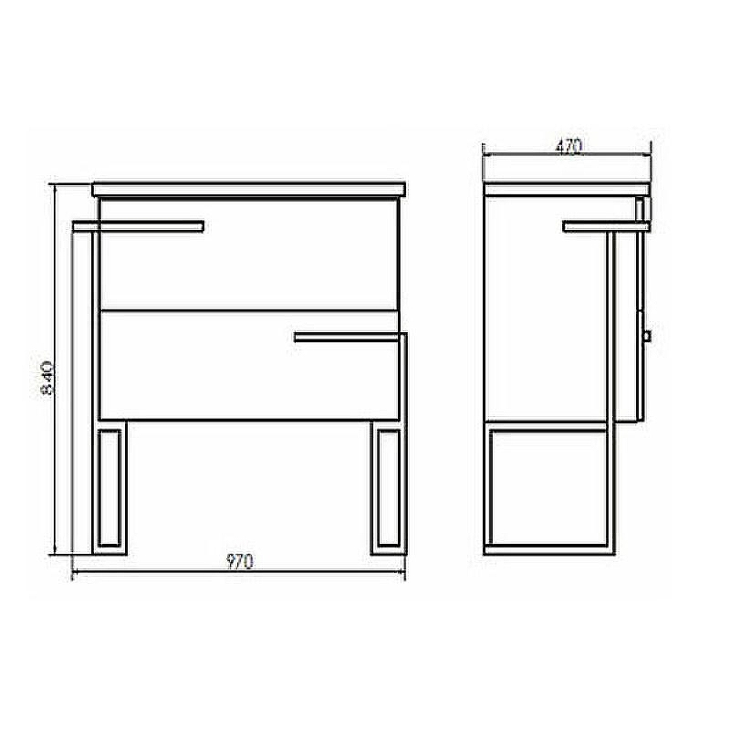 Тумба с раковиной Comforty Дюссельдорф 90 00-00004093 Дуб дымчатый, купить, цена, заказать, магазин, доставка, скидка, промокод, купить, цена, заказать, магазин, доставка, скидка, промокод