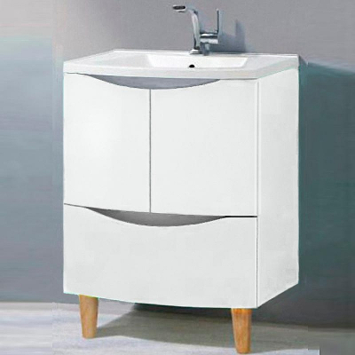 Тумба под раковину BelBagno Alda 80 BB800SHVC/BL Bianco Lucido